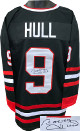 Bobby Hull signed Black TB Custom Stitched Pro Hockey Jersey XL- JSA Hologram
