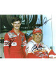 Bobby Allison/Donnie Allison/Eddie Allison triple signed NASCAR 8x10 Photo- JSA Hologram #DD32924 (w/ Davey Allison)
