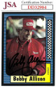 Bobby Allison signed NASCAR 1991 Maxx Charlotte Racing Trading Card #27- JSA Hologram #DD32984