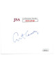 Art Carney signed 3x5 Index Card- JSA Holo #DD32948 (The Honeymooners/Harry and Tonto/Academy Awards)