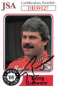Terry Labonte signed NASCAR 1988 Maxx Charlotte Racing Trading Card #63- JSA Hologram #DD39127