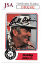 Bobby Allison signed NASCAR 1988 Maxx Charlotte Racing Trading Card #30- JSA Hologram #DD32982