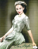 Ann Blyth signed Vintage Color 8x10 Photo- JSA Hologram #DD39302