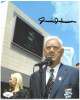 Junior Johnson signed NASCAR Hall of Fame 8x10 Photo- JSA Hologram #DD39374