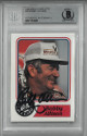 Bobby Allison signed NASCAR 1988 Maxx Charlotte Card #30- Beckett BAS #00011514621