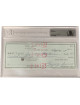 Sam Snead PGA/Golf 3x8 Bank Check Signed In Blue Beckett BAS #0010734630