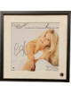 Anna Kournikova signed 2004 Calendar Cover 12x12 Custom Framing - PSA #F19461 (tennis/sexy swimsuit model/LTD 7/450)