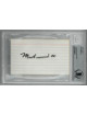 Muhammad Ali signed Vintage 3x5 Index Card/Cut Sig- Beckett/BAS #00011662933 Slabbed - BOXING