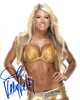 Kelly Kelly signed WWE ECW Diva 8x10 Photo (Barbie Blank)