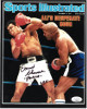 Earnie Shavers signed Boxing Sports Illustrated Cover October 10, 1977 8x10 Photo w/ Peace- JSA Hologram (vs Muhammad Ali)
