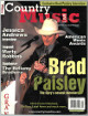 Brad Paisley signed Country Music Live Full Magazine May 2001 cover wear- JSA Hologram #DD63017