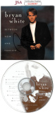 Bryan White signed 1996 Between Now And Forever Album Cover Booklet w/ CD & Case- JSA #GG08307