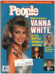 Vanna White signed People Weekly Full Magazine 8/25/1986- Beckett/BAS Hologram #Q75420 (Wheel of Fortune)