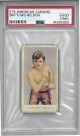 Battling Nelson 1909 E75 American Caramel Prize Fighter Card- PSA Graded 2 Good (MK)