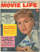 Debbie Reynolds signed Movie Life Full Magazine April 1959- Beckett/BAS #Q75185