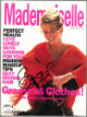 Claudia Schiffer signed Mademoiselle Full Magazine August 1990- JSA #EE60260 (no label)