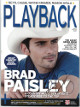 Brad Paisley signed Playback Full Magazine Fall/Winter 2007- JSA #DD63015 (no label)