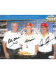 The Alabama Gang- Bobby Allison/Donnie Allison/Red Farmer signed NASCAR 8x10 Photo- JSA #II11548