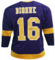 Marcel Dionne signed Los Angeles Pro Style Hockey Purple Jersey HOF 92- JSA Witnessed