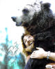 Dan Haggerty signed Grizzly Adams Color 8x10 Photo To Vivian All My Best- JSA #FF97839