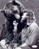 Dan Haggerty signed Grizzly Adams Vintage B&W 8x10 Photo To Vivian God Bless All My Best- JSA #FF97837