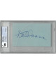 Dale Evans signed 3X5 Index Card- GAI Certified Encapsulated/Cracked Case (Roy Rogers/Television)