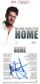Blake Shelton signed 2005 Home Single CD Cover w/ Case (No CD)- JSA #KK58087 (The Voice)