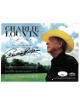 Charlie Louvin signed 2007 80th Birthday Tompkins Square Album 6x8 Promo Photo Card- JSA #KK58041
