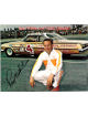 Rex White signed NASCAR Gold Thunder 4.25x5.5 Career Stats Photo Card- JSA #KK58048