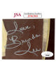 Brenda Lee signed 4.25x3.25 Cut Signature w/ Love insc- JSA #JJ96580