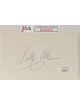 Bobby Allison signed NASCAR 3x5 Index Card- JSA #JJ96593