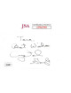 Crystal Gayle signed 3x5 Index Card Tara Best Wishes- JSA #JJ96598 (Country Music)