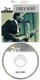 Chuck Berry signed 1999 The Best of Chuck Berry Album Cover w/ CD & Case- JSA #L70375 (The Mellennium Collection)
