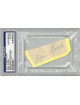 Don Lund signed 1x3 Cut Signature PSA/DNA Slabbed #81958062 (Dodgers/Browns/Tigers)