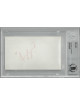 Amy Grant signed 3x5 Index Card- Beckett/BAS Encapsulated (The Queen of Christian Pop/ Singer/Songwriter)