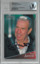 Ned Jarrett signed 1994 TRAKS Premium NASCAR Racing Trading Card #134 BAS/Beckett #00012552730 (Winston Cup)