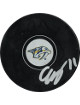 Eeli Tolvanen signed Nashville Predators NHL Hockey Puck #11
