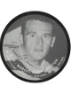 Marcel Bonin signed 1991 Boston Bruins Sports-Flash NHL Photo Puck- JSA #LL60535