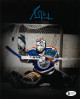 Grant Fuhr signed Edmonton Oilers 8x10 Photo #31- Beckett Witnessed
