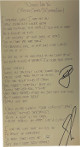 Dan + Shay Duo Dual signed 2015 Nothin Like You 8x15 Music Song LyricsJSA #LL60562 (Where It All Began Album)
