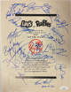 Deion Sanders/Ron Guidry/Kevin Maas 1989 Columbus Clippers/Yankees Pro Page w/ 17 sigs- JSA #LL60289