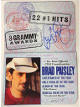 Brad Paisley signed 2014 Wheelhouse CMA US Passport 5x7/14 Page with Album CD- JSA #PP75190 (rare)