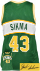 Jack Sikma signed Seattle Green TB Custom Stitched Pro Basketball Jersey (XL) JSA Witnessed