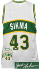 Jack Sikma signed Seattle White TB Custom Stitched Pro Basketball Jersey (XL) JSA Witnessed