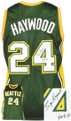 Spencer Haywood signed Seattle Green Custom Stitched Pro Basketball Jersey HOF 15 (XL) JSA Witnessed