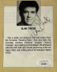 Alan Thicke signed 4x5 Magazine Cut Page- JSA #SS51636 (Growing Pains)