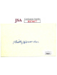 Billy Herman signed 3x5 Index Card- JSA #RR76677 (Cubs/Dodgers)