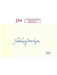 Johnny Mize signed 3x5 Index Card- JSA #RR76667 (Cardinals/Giants/Yankees)