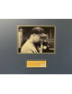Burleigh Grimes signed 3x5 Cut Sig- JSA #RR76708- w/ B&W 5x7 Photo Matted 11x14