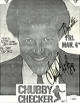 Chubby Checker signed 7.5X10 Photo/Page To Loretta- JSA #LL60569 (The Twist)